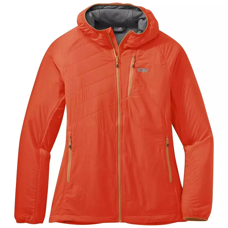 Outdoor Research Womens Refuge Air Hoodie Lava